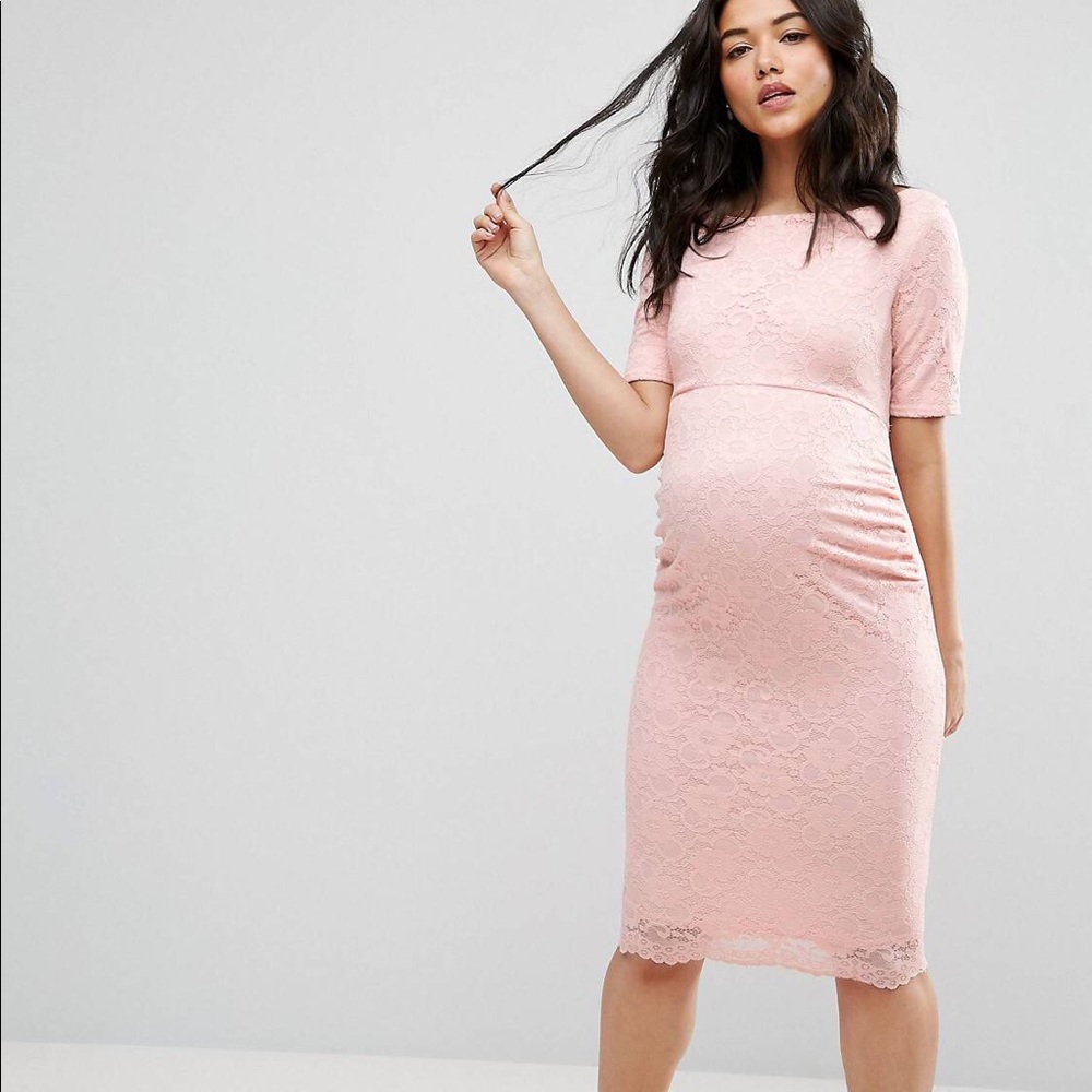 Asos MATERNITY lace dress